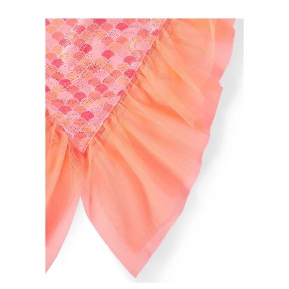 Wonder Nation Mermaid Toddler Girls Swimsuit Set - Picture 2 of 3